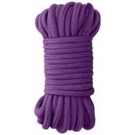 Фиолетовая веревка для бондажа Japanese Rope - 10 м.