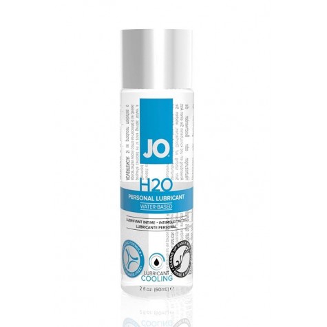 Охлаждающий лубрикант на водной основе JO Personal Lubricant H2O COOLING - 60 мл.